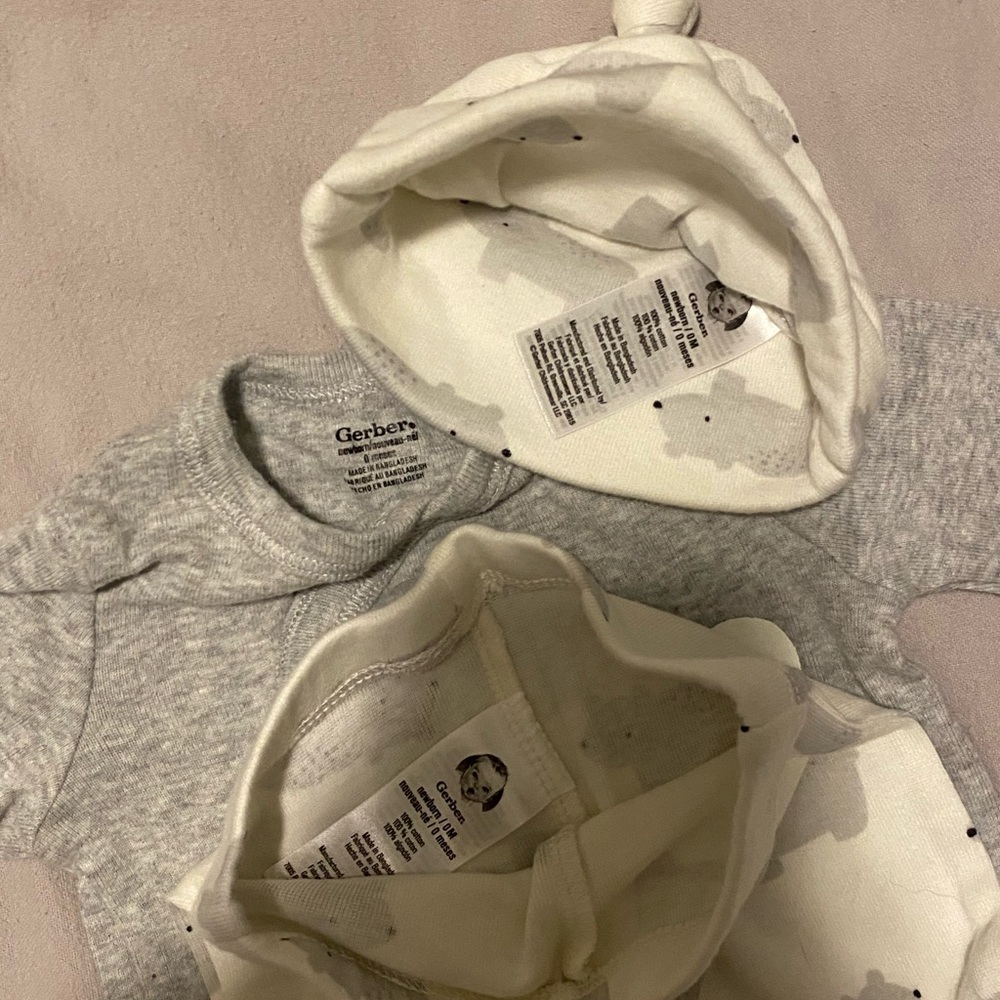 Gerber polar bear outfit
